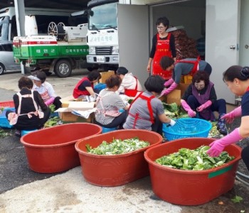 고남면김치봉사(10.7) 이미지