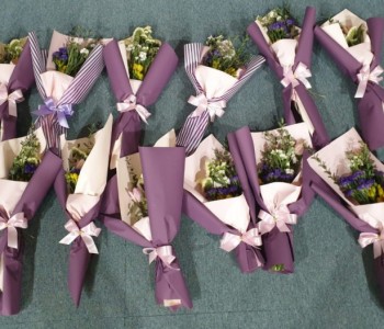 6.25 참전용사를 위한 꽃다발나눔 이미지