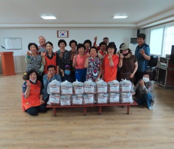 7월 주민주도적 안전마을 &#034;이웃사랑반찬&#034; 나눔 행사(7.27) 이미지