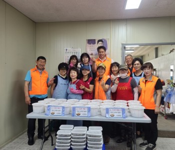 사랑의 밥차&lt;삼계탕과 밑반찬나눔&gt; 이미지