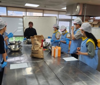 8개읍면 자원봉사 거점캠프 온기나눔 제빵봉사(7.14) 이미지