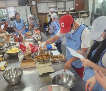 8개읍면 자원봉사 거점캠프 온기나눔 제빵봉사(8.18) 이미지