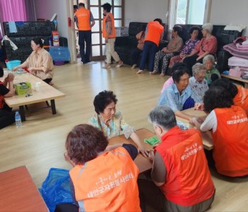 수지요법 전문봉사단 봉사활동 실시(8.19) 이미지